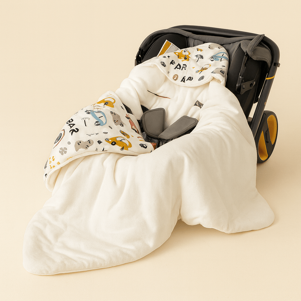 Couverture Bébé - Cocon Harmonia™ - Petite Plume & Moi