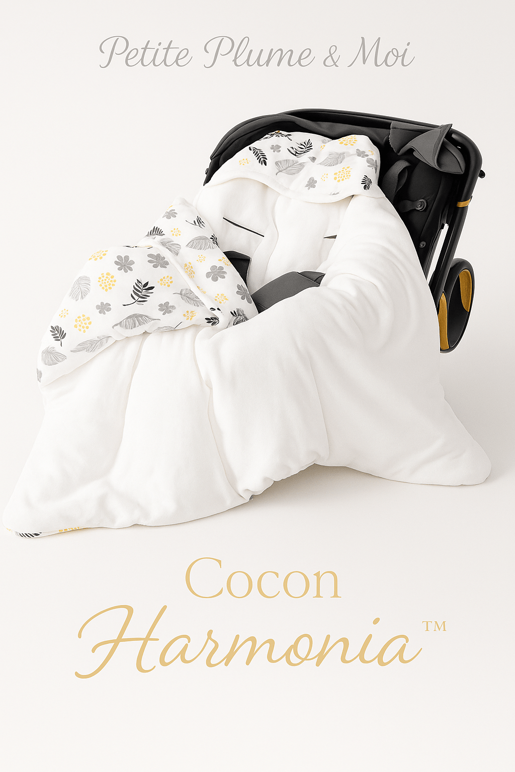 Couverture Bébé - Cocon Harmonia™ - Petite Plume & Moi