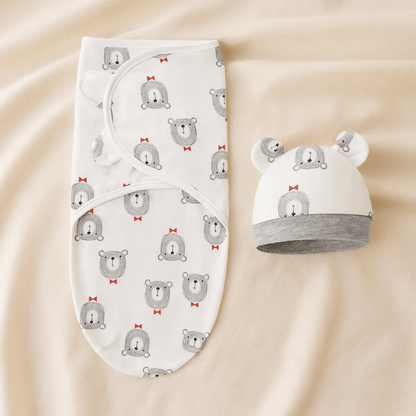 Couverture Bébé – Couverture d’Emmaillotage Baby shower - Petite Plume & Moi