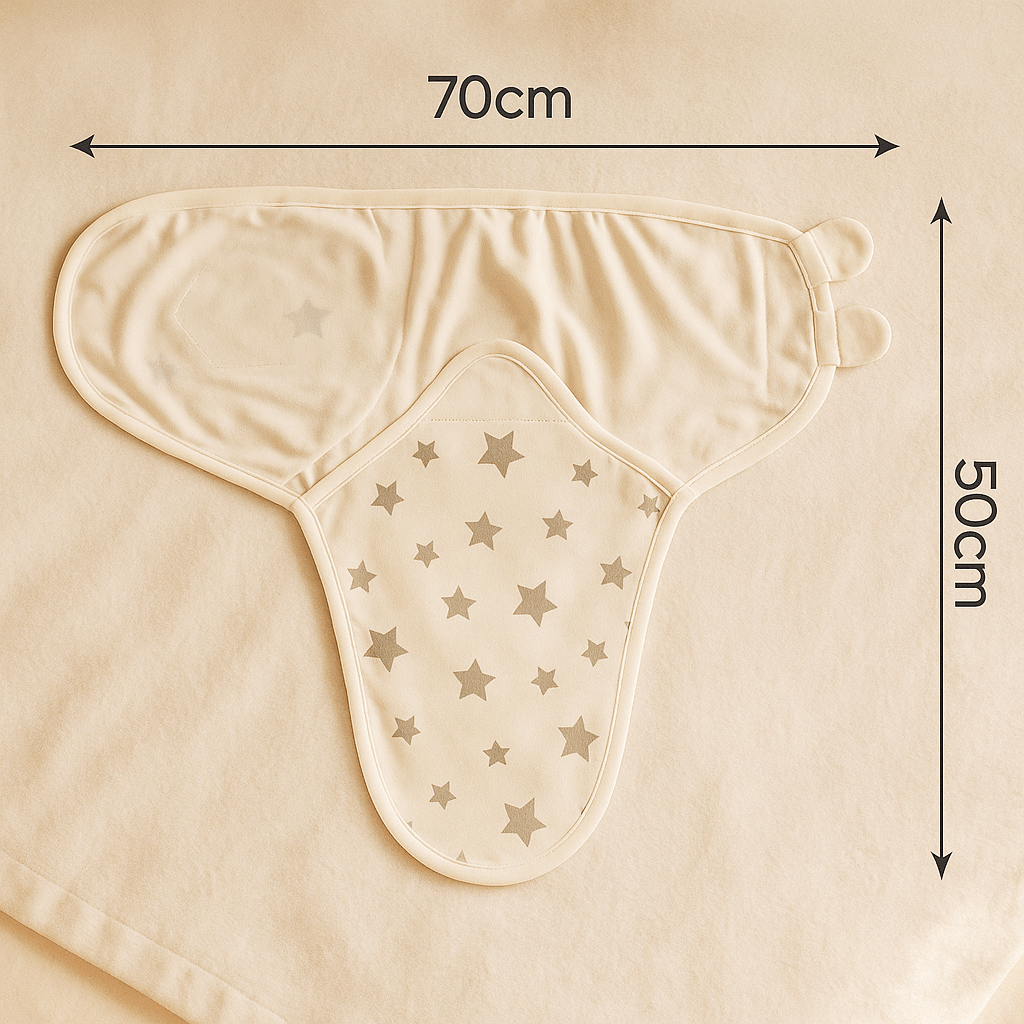 Couverture Bébé – Couverture d’Emmaillotage Baby shower - Petite Plume & Moi