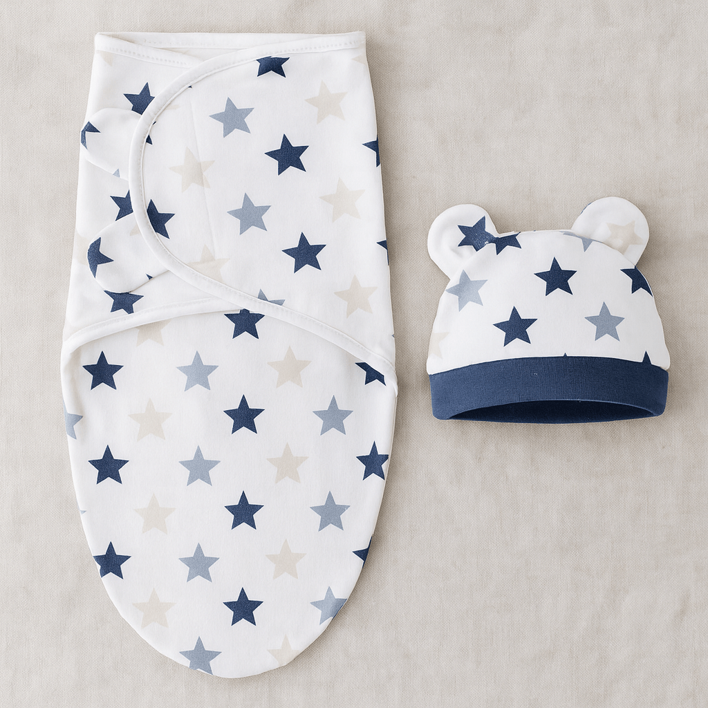 Couverture Bébé – Couverture d’Emmaillotage Baby shower - Petite Plume & Moi