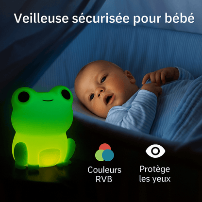 veilleuse bébé | Grenouille dodo - Petite Plume & Moi